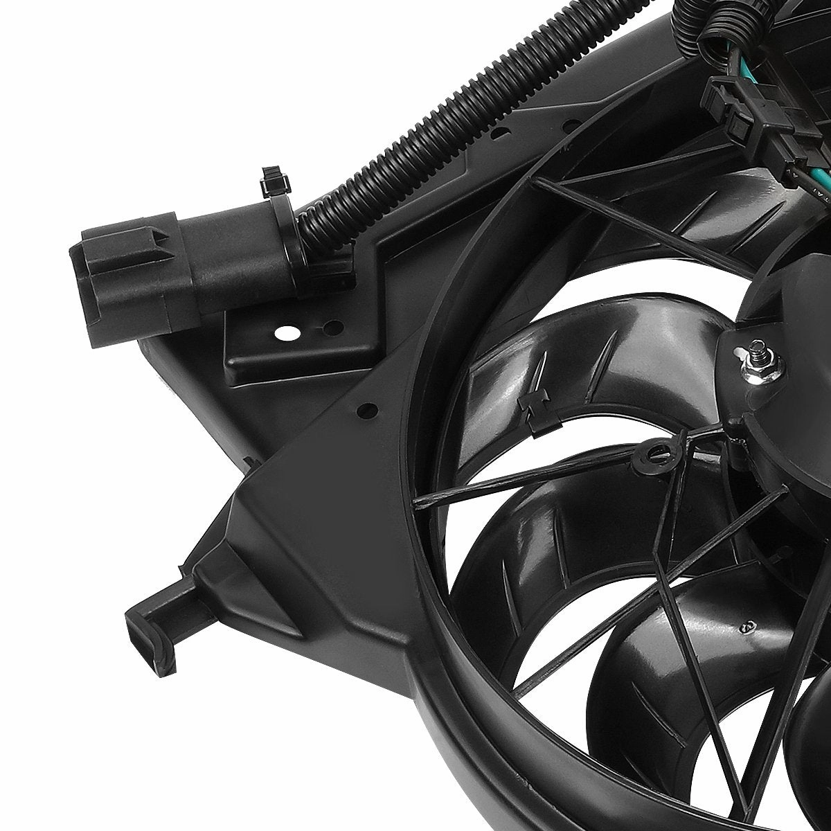 00-02 Ford Focus DOHC/SOHC Radiator Cooling Fan Assembly - FO3115143