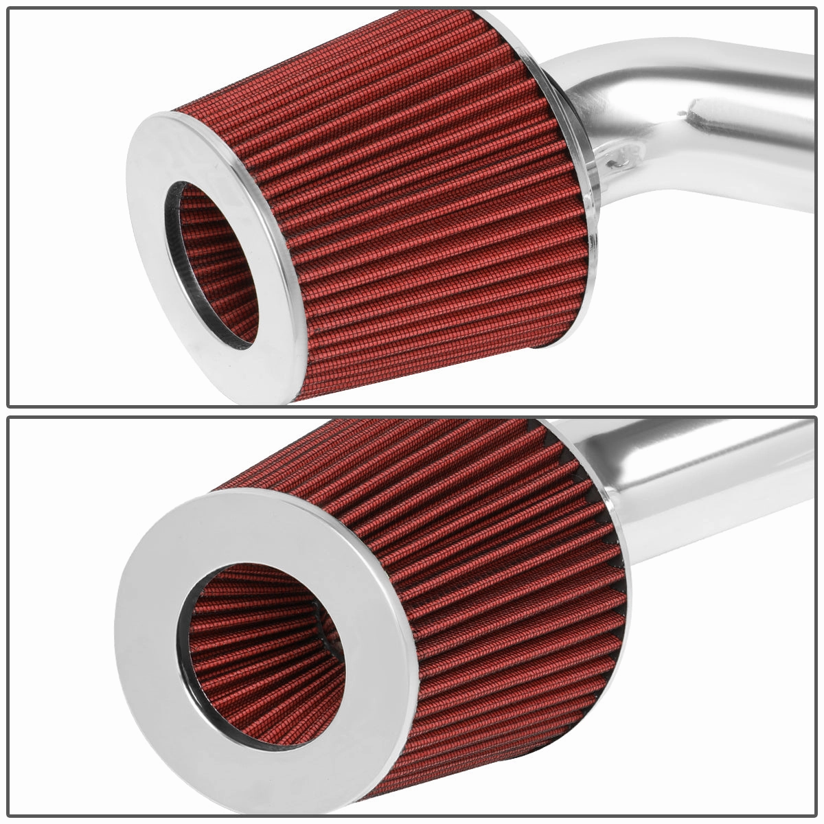 00-05 Toyota Celica Aluminum Cold Air Intake w/Red Cone Filter