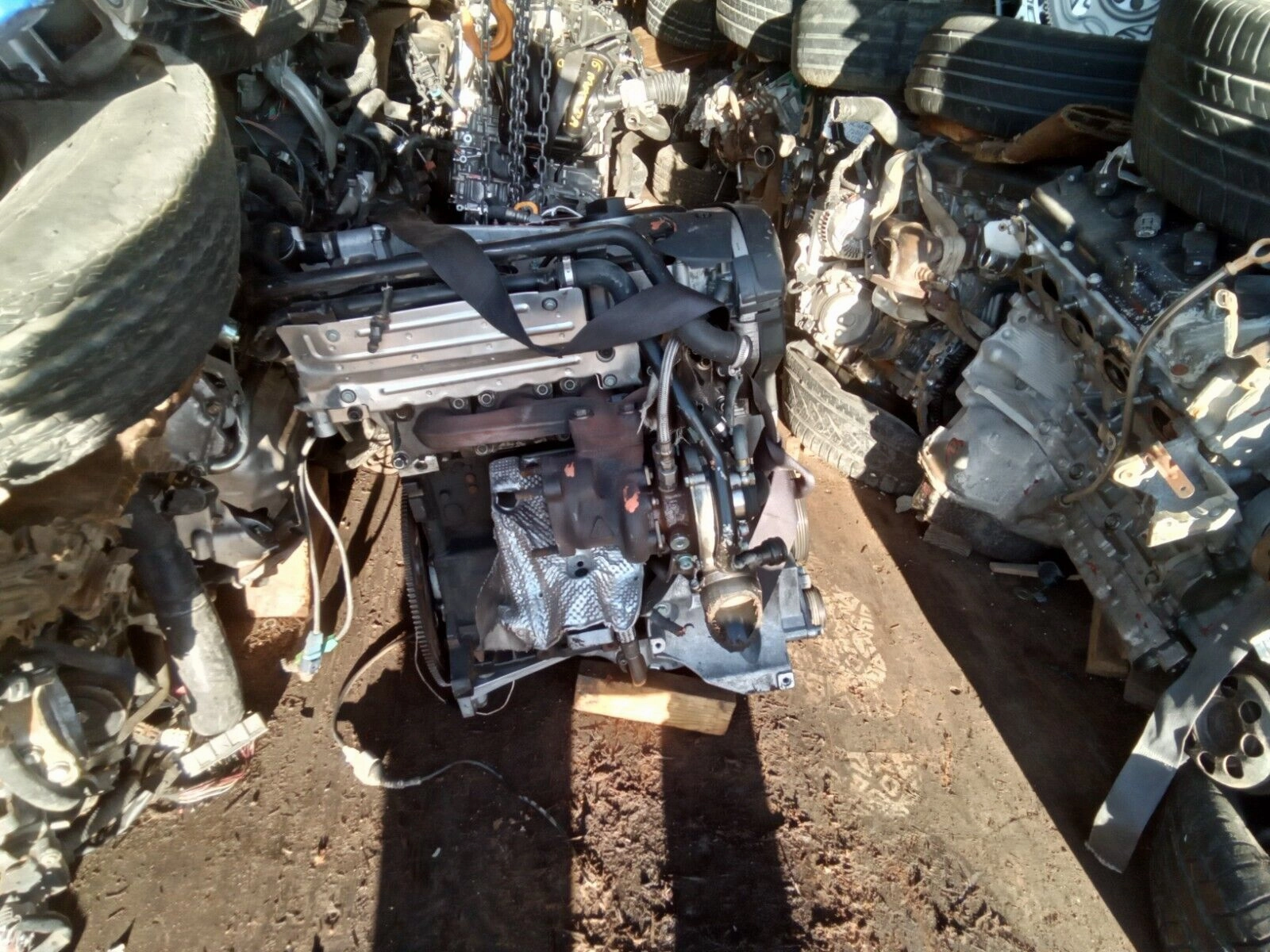 01 02 03 04 05 VOLKSWAGEN PASSAT 1.8L W/TURBO VIN D ENGINE MOTOR ASSEMBLY- 121K