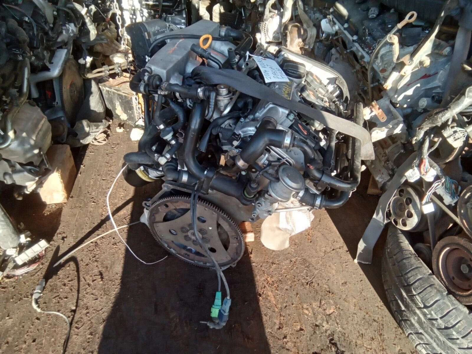 01 02 03 04 05 VOLKSWAGEN PASSAT 1.8L W/TURBO VIN D ENGINE MOTOR ASSEMBLY- 121K