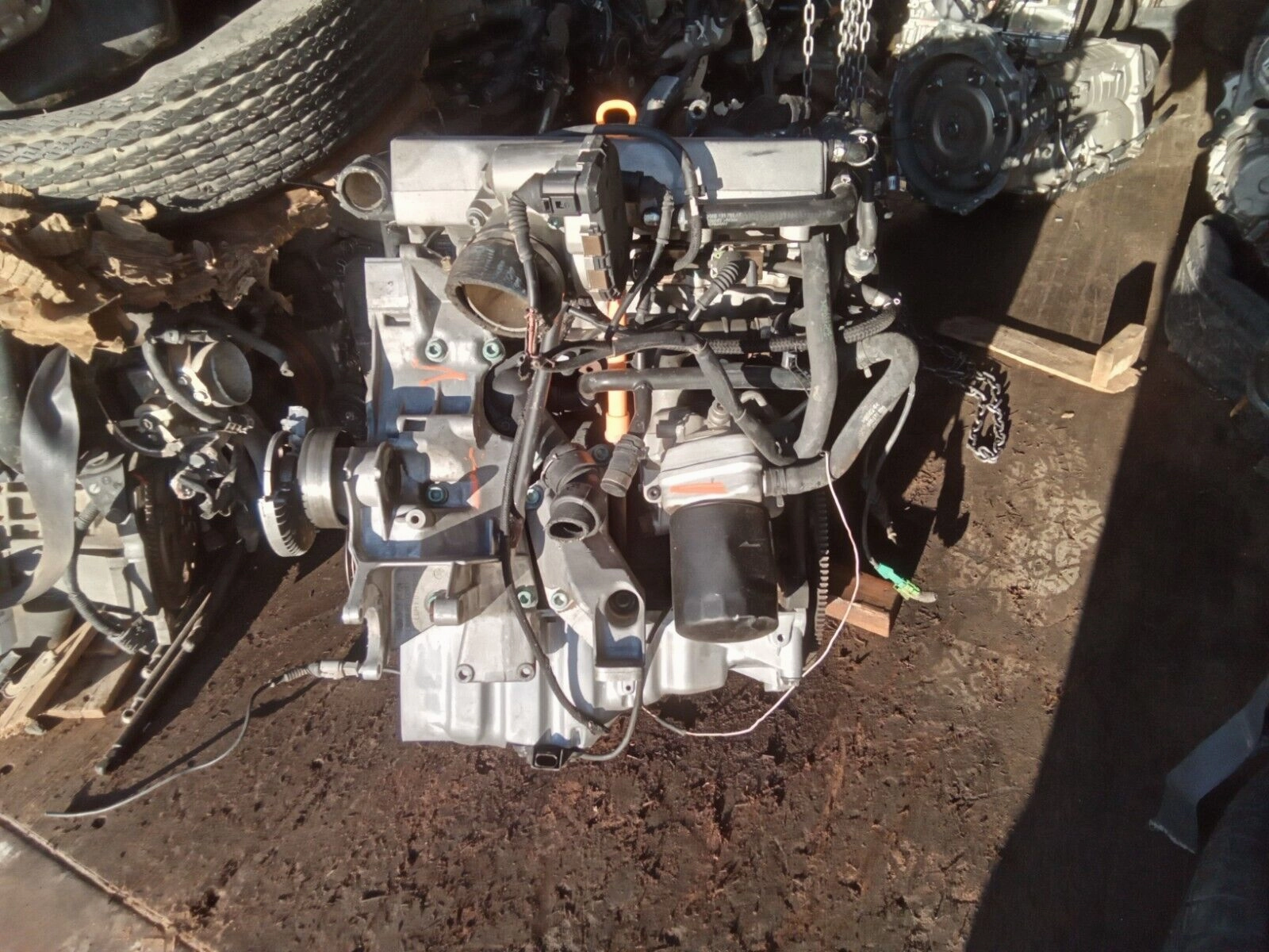 01 02 03 04 05 VOLKSWAGEN PASSAT 1.8L W/TURBO VIN D ENGINE MOTOR ASSEMBLY- 121K