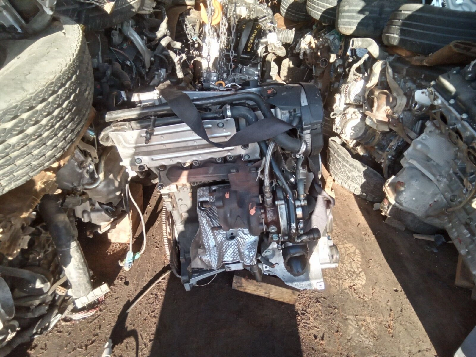 01 02 03 04 05 VOLKSWAGEN PASSAT 1.8L W/TURBO VIN D ENGINE MOTOR ASSEMBLY- 121K