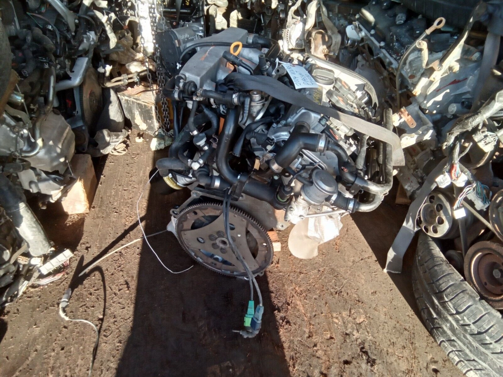01 02 03 04 05 VOLKSWAGEN PASSAT 1.8L W/TURBO VIN D ENGINE MOTOR ASSEMBLY- 121K