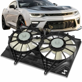 01-03 Isuzu Rodeo Sport 2.2L AT Radiator Cooling Fan Assembly - IZ3115101
