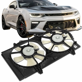 01-05 Dodge Chysler Neon 2.0L Radiator Cooling Fan Assembly - CH3115137