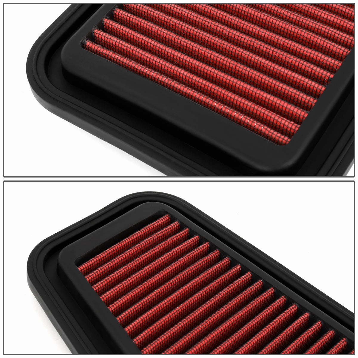 01-05 Toyota RAV4 2.0 2.4L Drop-in Panel Air Filter - Red