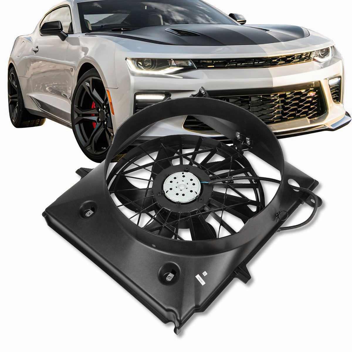 01-11 Ford Ranger Truck 2.3L Radiator Cooling Fan Assembly - FO3115161