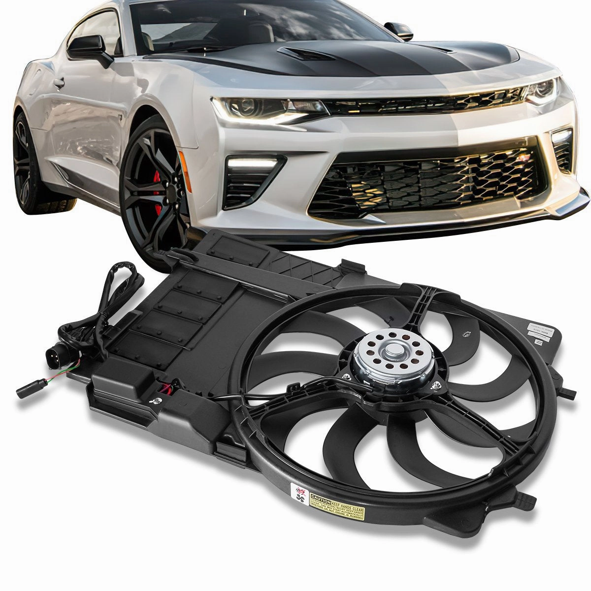 02-03 Mini Cooper Radiator Cooling Fan Assembly - MC3115101