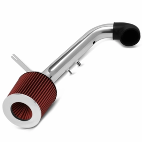 02-05 Honda Civic Si Aluminum Cold Air Intake w/Red Cone Filter