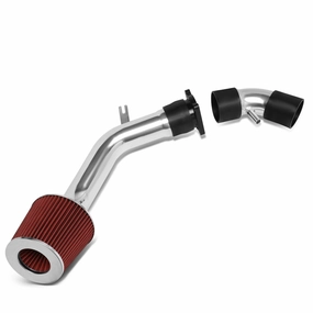 02-06 Nissan Sentra 2.5 L Aluminum Cold Air Intake w/Red Cone Filter