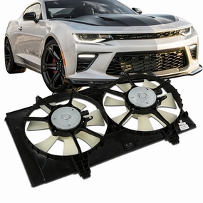 03-05 Dodge Neon 2.4L Turbo Radiator Cooling Fan Assembly - CH3115136