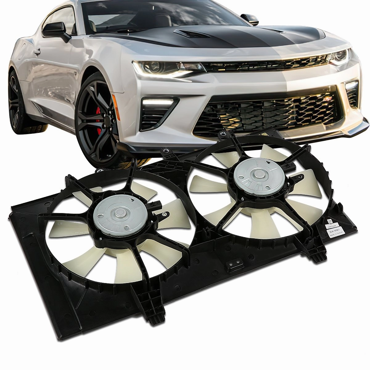 03-05 Dodge Neon 2.4L Turbo Radiator Cooling Fan Assembly - CH3115136