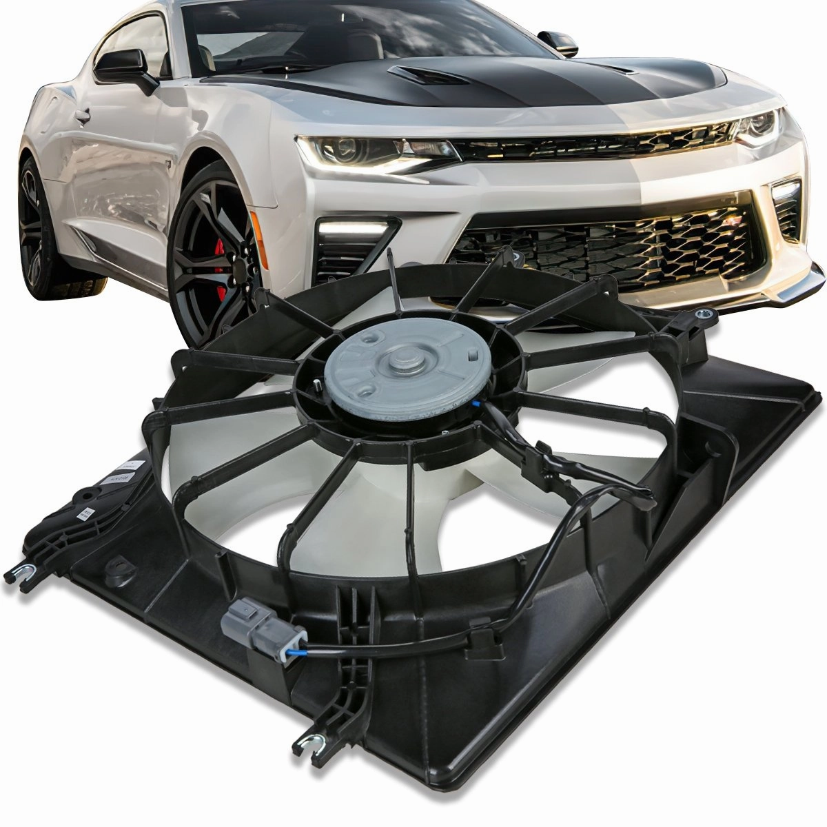 04-08 Acura TL Radiator Cooling Fan Assembly - AC3115109