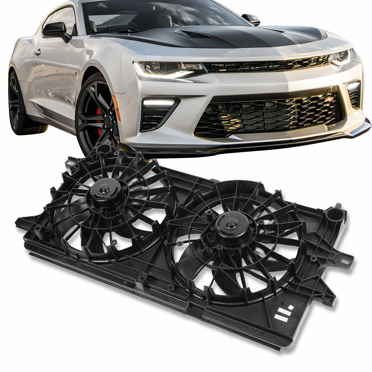 04-08 Pontiac Grand Prix 04-05 Chevy Impala 3.4L 3.8L SC Radiator Cooling Fan - GM3115180