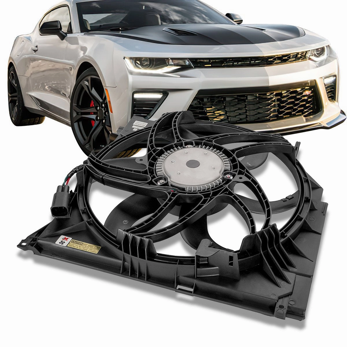 04-10 BMW X3 3.0L Radiator Cooling Fan Assembly - BM3117100