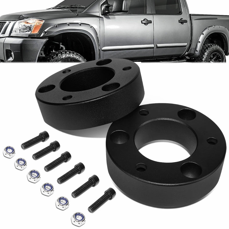 04-22 Nissan Titan / 04-15 Armada 2.5 in. Front Leveling Spacer Kit (2WD, 4WD)