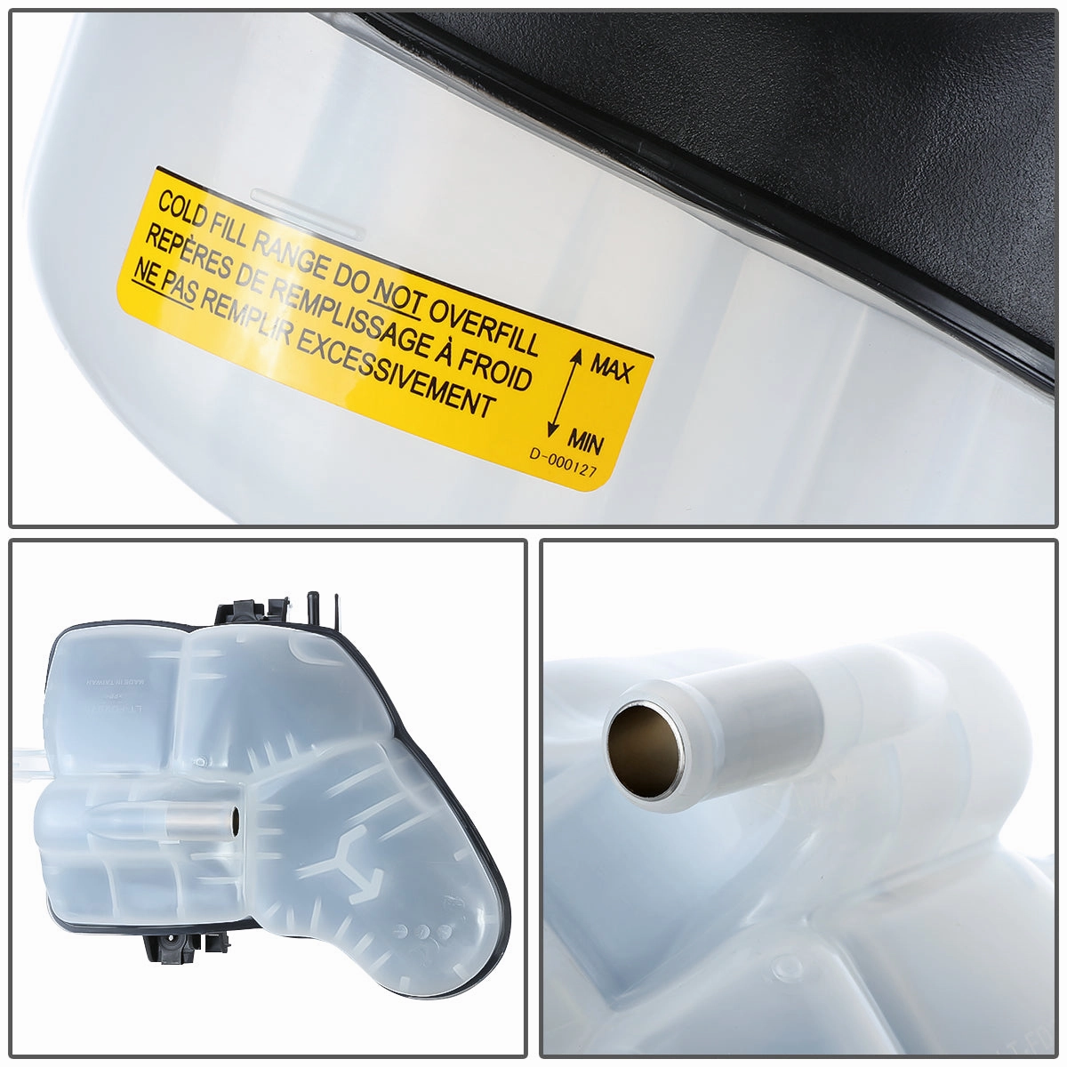 05-07 Ford F250 F350 F450 F550 Super Duty 5.4L 6.0L 6.8L Coolant Overflow Reservoir w/ Cap