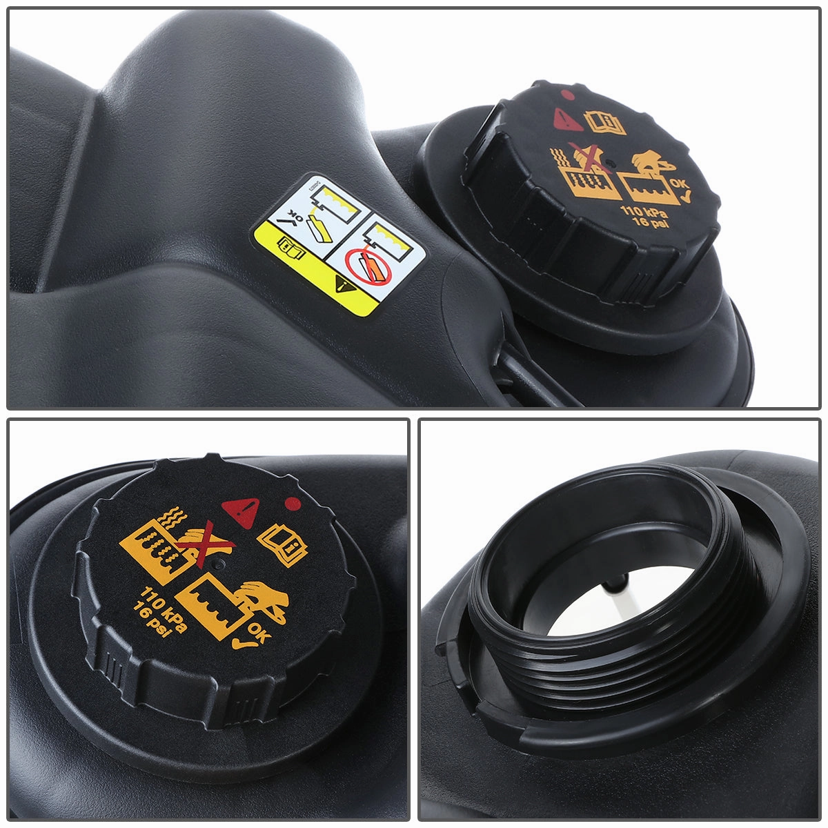 05-07 Ford F250 F350 F450 F550 Super Duty 5.4L 6.0L 6.8L Coolant Overflow Reservoir w/ Cap