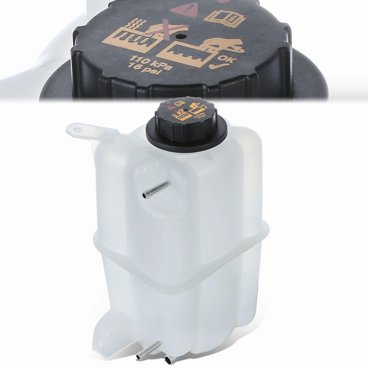 05-15 Nissan Armada 04-10 Infiniti QX56 5.6L Coolant Overflow Reservoir w/ Cap