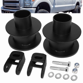 05-22 Ford F250 / F350 Super Duty 3 in. Front Leveling Spacer Kit  Shock Extender (4WD)