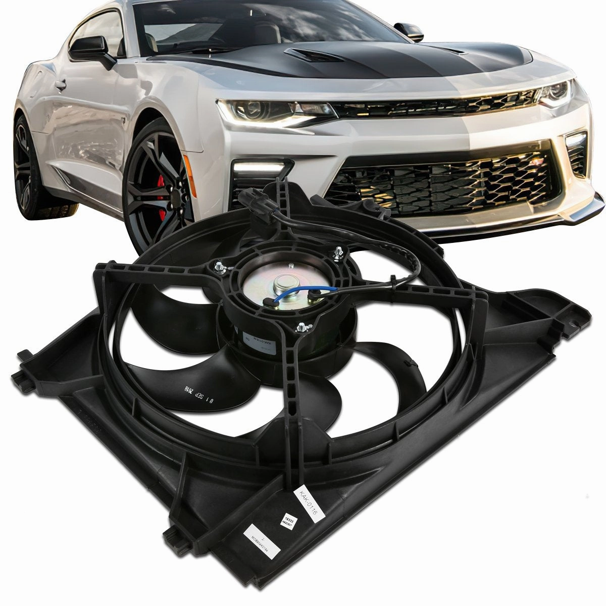 06-07 Kia Rio Radiator Cooling Fan Assembly - KI3115118