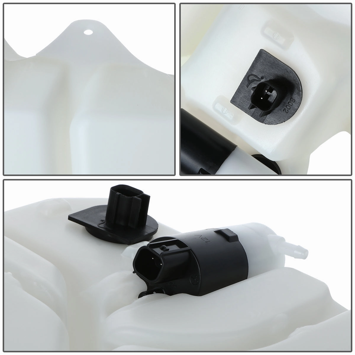 06-09 Dodge Ram 1500/2500/3500/4000 3.7L 4.7L 5.7L Combined Coolant/ Windhield Washer Fluid Reservoir