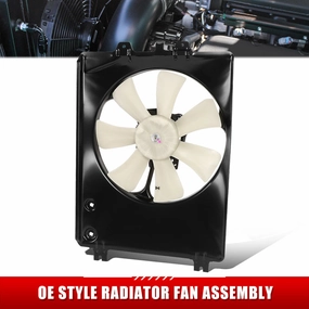 07-09 Acura MDX Radiator Cooling Fan Assembly Passenger/ Right - 38616RYEA01