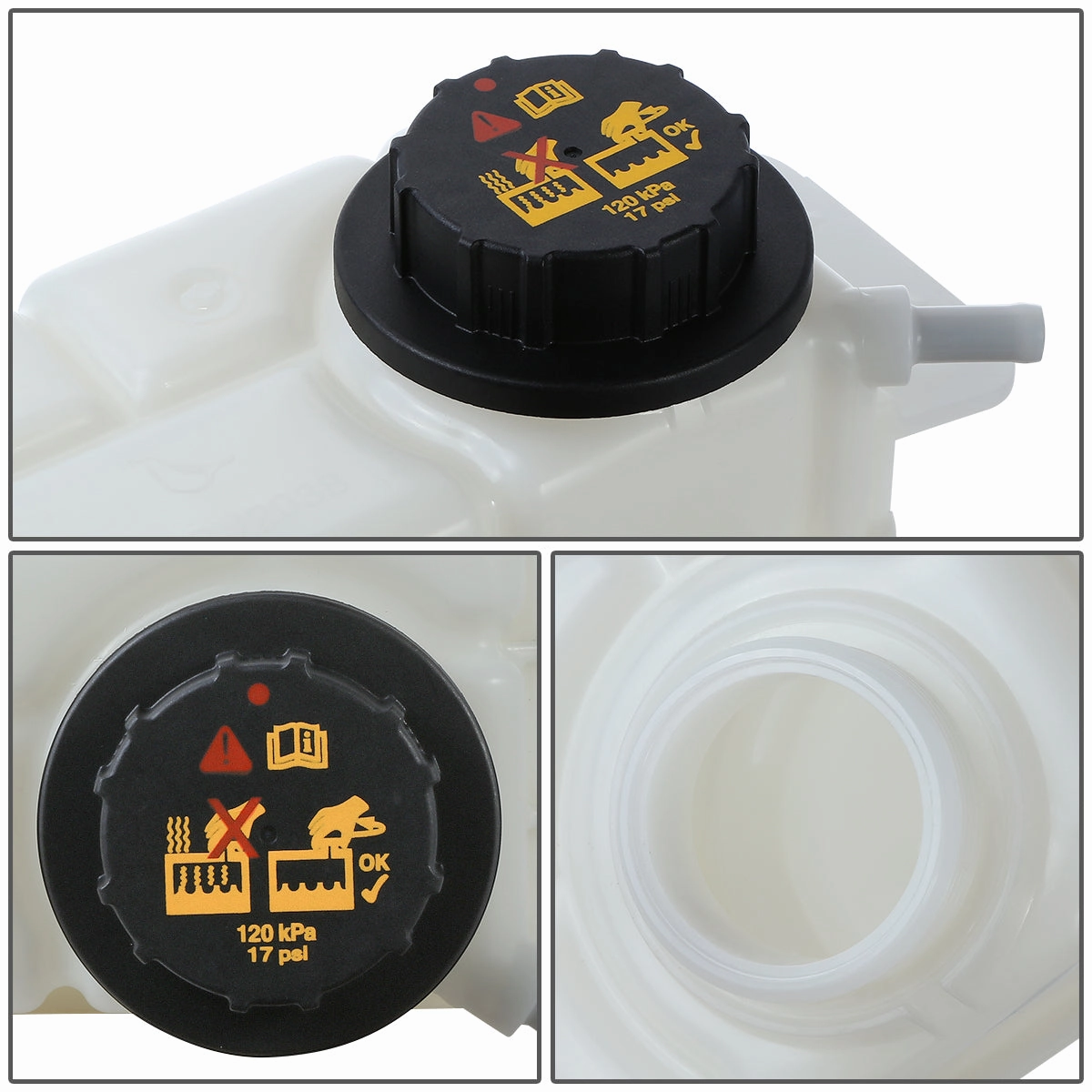 07-11 Chevy Aveo Aveo5 Pontiac G3 Coolant Overflow Reservoir w/ Cap