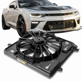 07-11 Jeep Wrangler 3.8L Radiator Cooling Fan Assembly - CH3112110