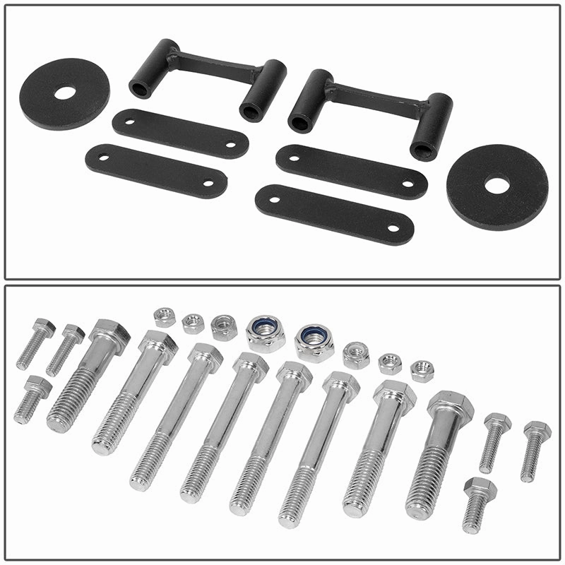 07-18 Jeep Wrangler JK 2.5 in. Front/ 2 in. Rear Lift Kit (2WD, 4WD)