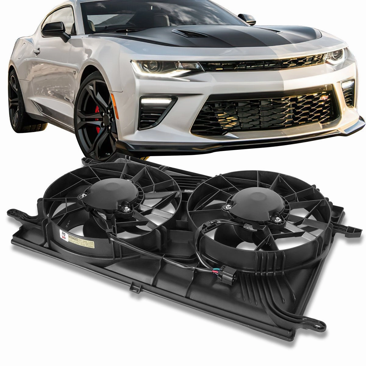 07-19 GMC Acadia Chevy Traverse 3.6L Radiator Cooling Fan Assembly - GM3115219