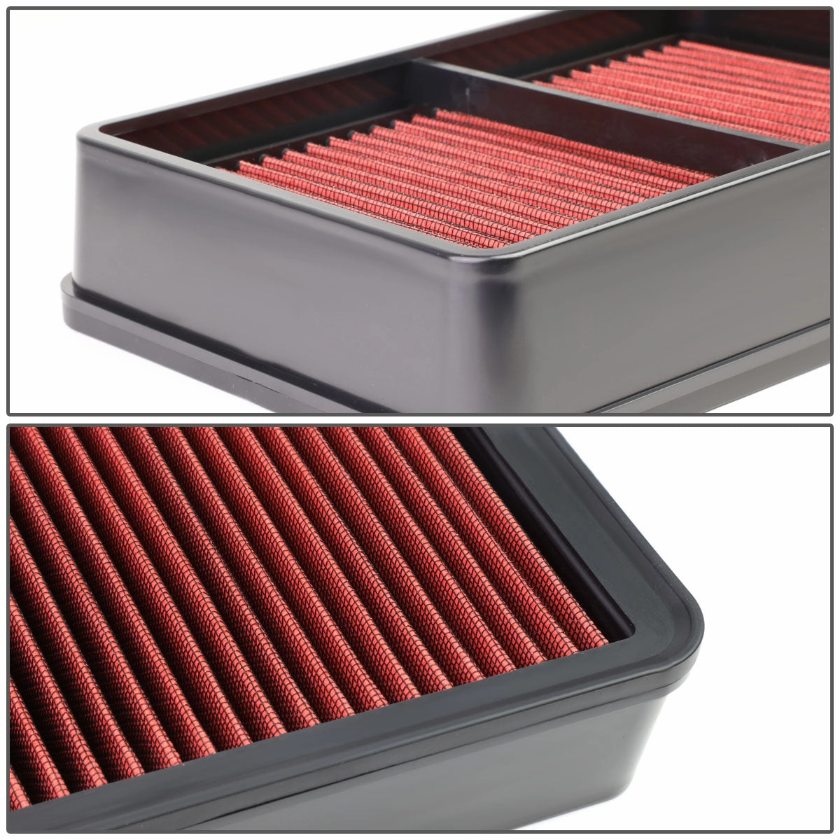 08-15 Mitsubishi Lancer 07-13 Outlander 2.0L 2.4L I4 V6 Drop-In Panel Air Filter
