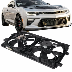 08-15 Mitsubishi Lancer Outlander 2.0L 2.0TL 2.4L Radiator Cooling Fan Assembly - MI3115140