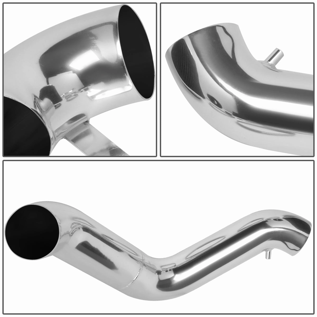 09-10 Dodge Charger Challenger 3.5L 6V Aluminum Cold Air Intake w/Blue Cone Filter