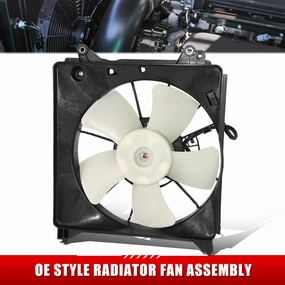 09-14 Honda Fit Radiator Cooling Fan Assembly - HO3115150