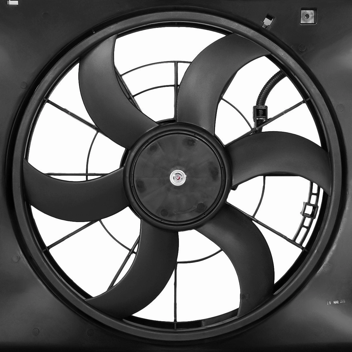 09-14 Hyundai Genesis Radiator Cooling Fan Assembly - HY3115126