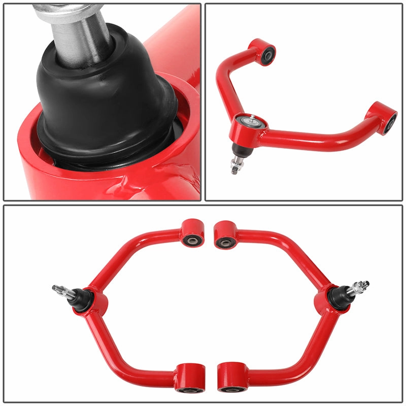 09-18 Dodge Ram 1500, 19-24 Classic  2 in. to 4 in. Lift Front Upper Control Arms - Red