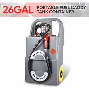 100L Diesel Transfer Fuel Caddy <br> 40L/Min Flow Rate