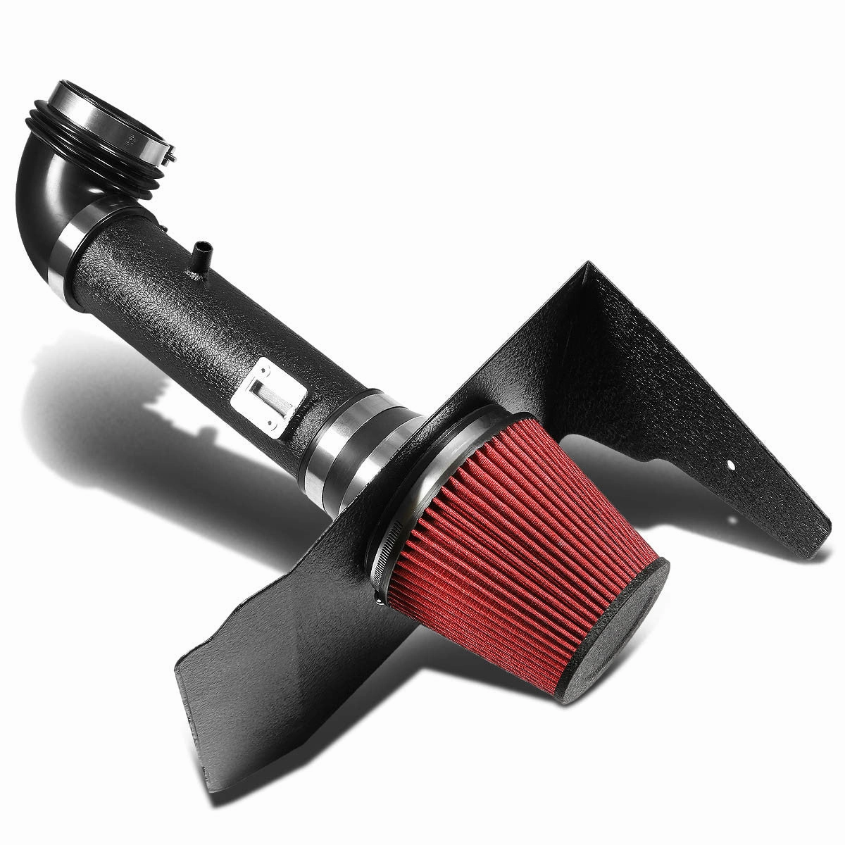 10-11 Chevy Camaro 3.6L V6 Black Cold Air Intake w/Heat Shield Cone Filter
