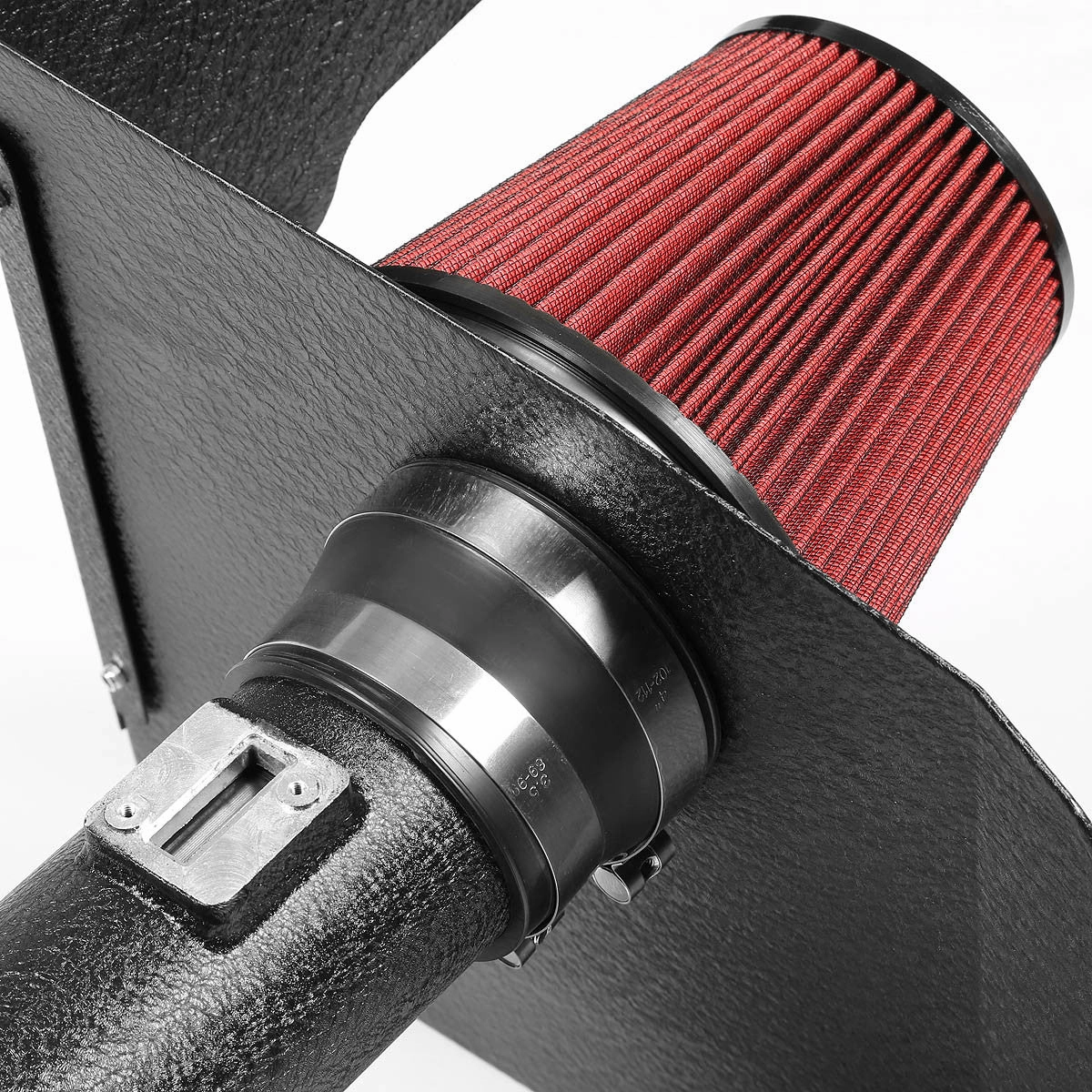 10-11 Chevy Camaro 3.6L V6 Black Cold Air Intake w/Heat Shield Cone Filter