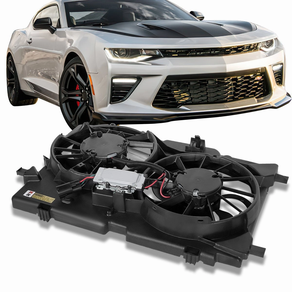 10-12 Ford Fusion Lincoln MKZ 3.5L Radiator Cooling Fan Assembly - FO3115181