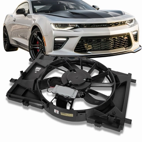 10-12 Ford Fusion Mercury Milan 2.5L 3.0L Radiator Cooling Fan Assembly - FO3115183