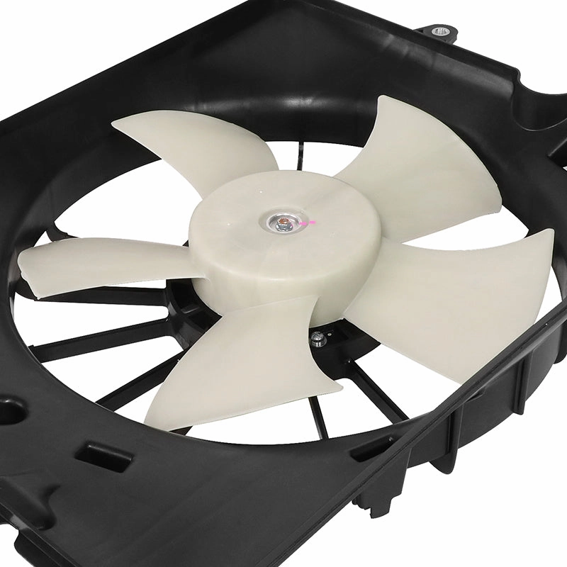 10-13 Acura MDX A/C Condenser Cooling Fan Assembly Driver/ Left - 19030RYEA111