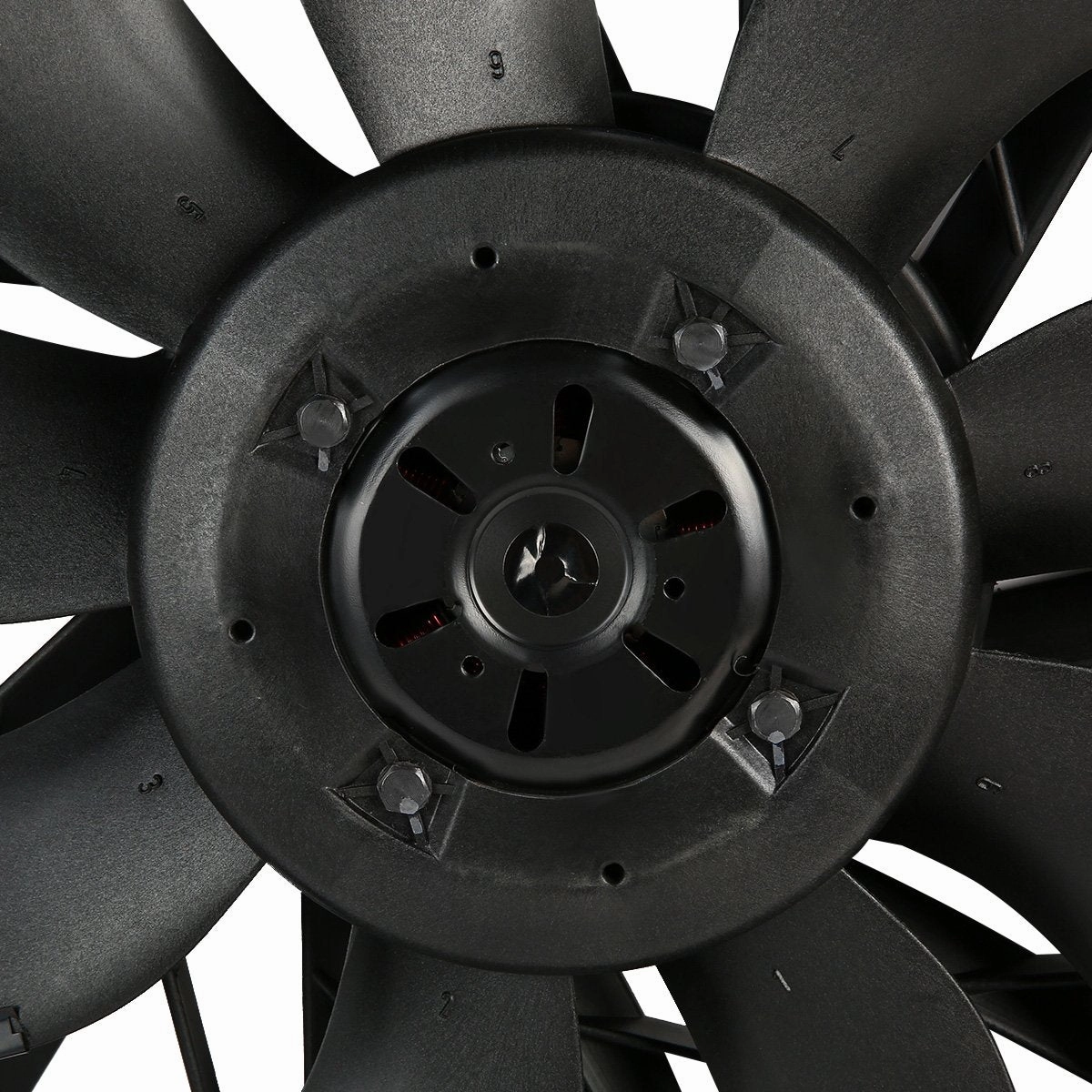 10-16 Porsche Panamera 3.6L 4.8L Non Turbo Radiator Cooling Fan Assembly - PO3115103