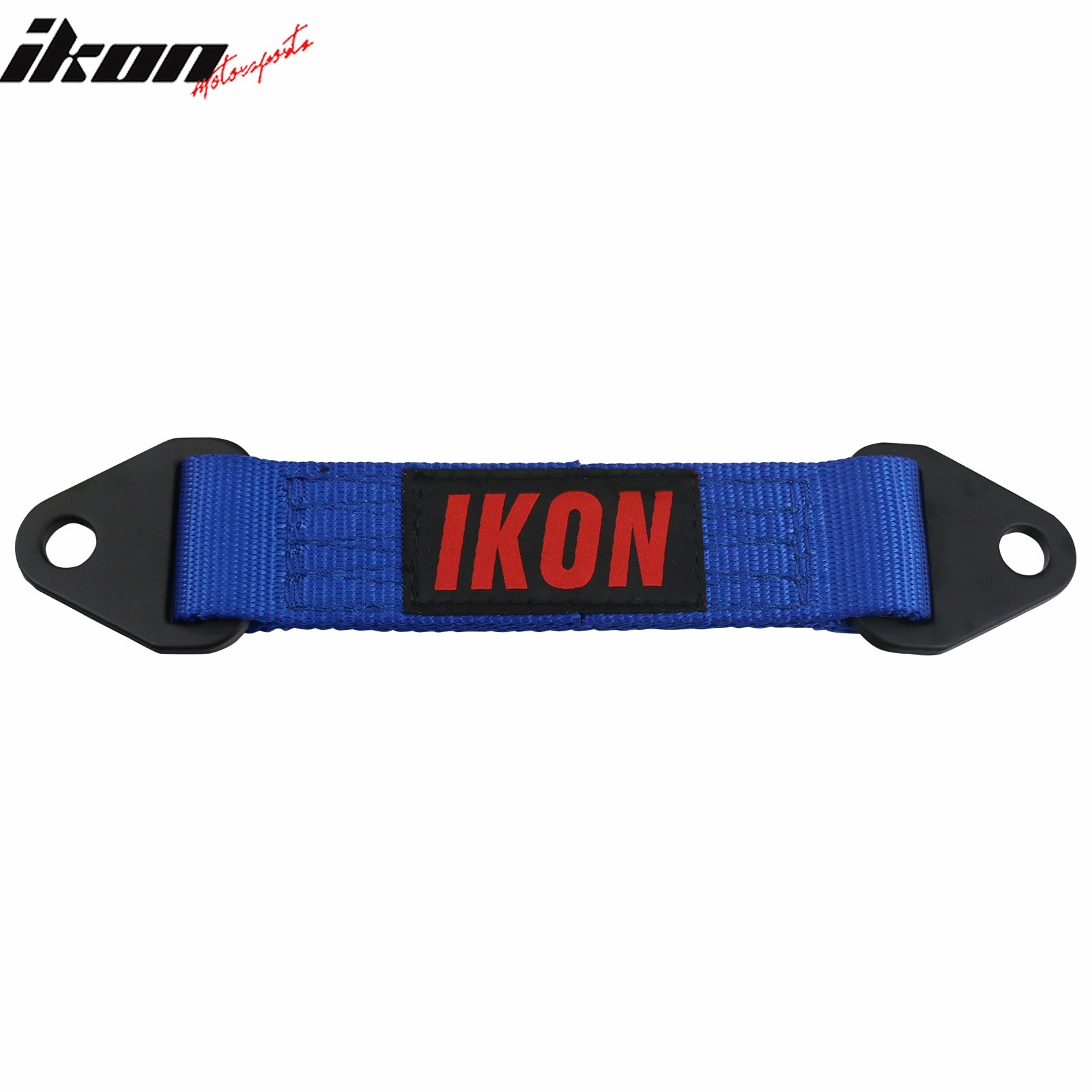 10 Inch Blue Limit Straps Shock Suspension Webbing w/ Bolts& IKON Logo