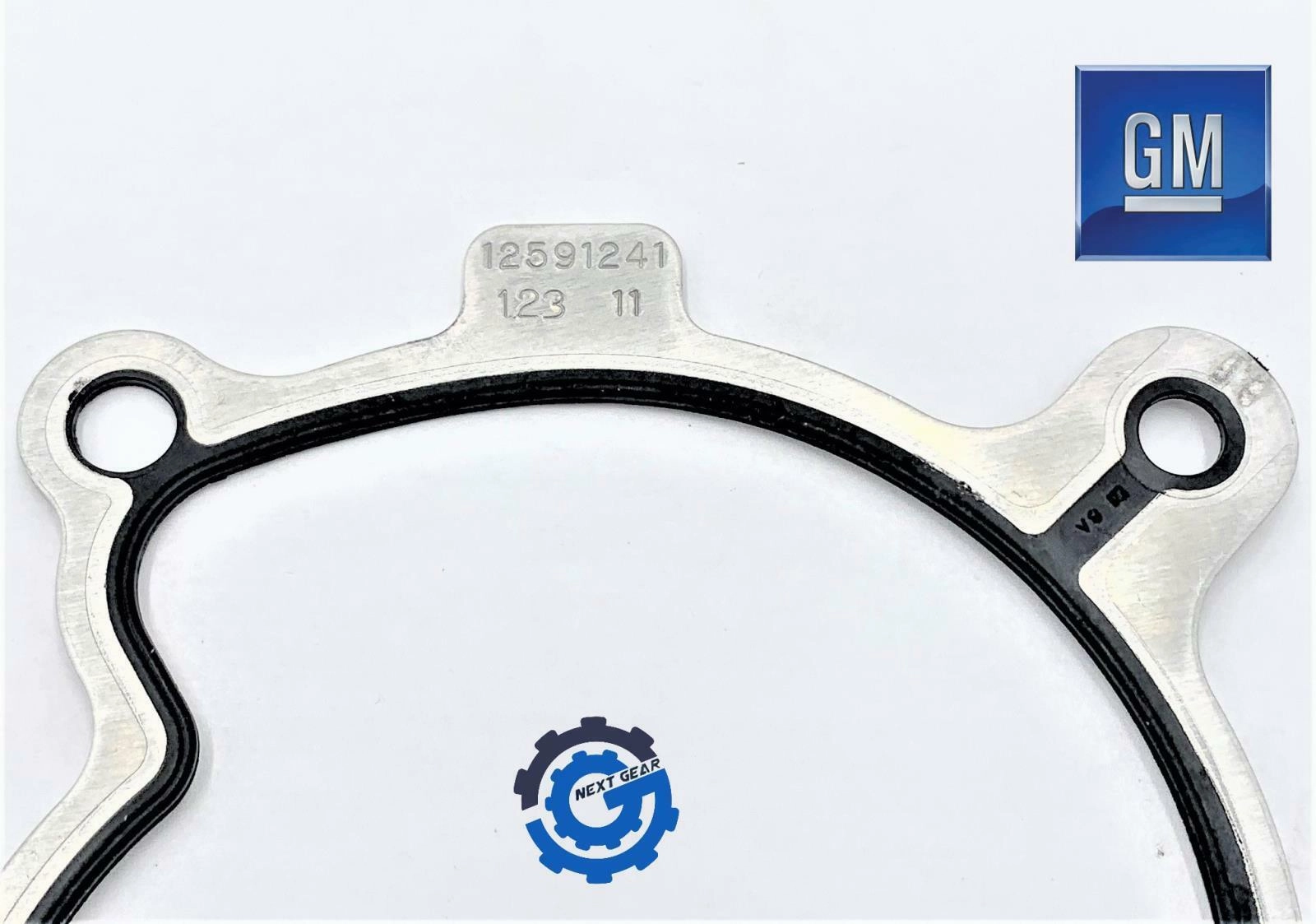 12591241 New GM Water Pump Assembly Gasket for 2006-11 Malibu Impala G6 Lucerne