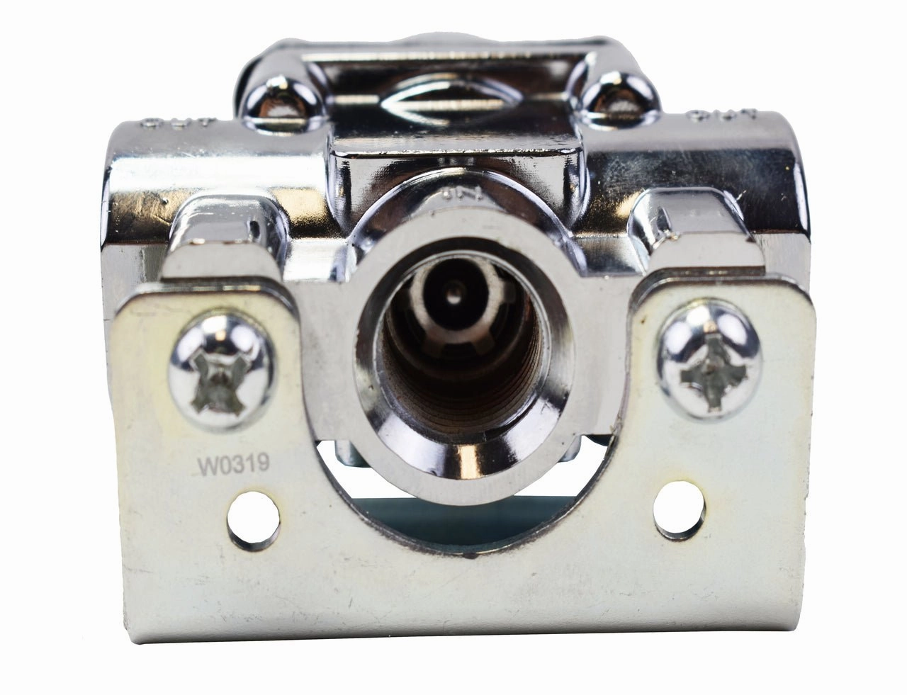 12-803 Fuel Pump Fuel Pressure Regulator 4.5-9 PSI Gasoline Chrome Plated