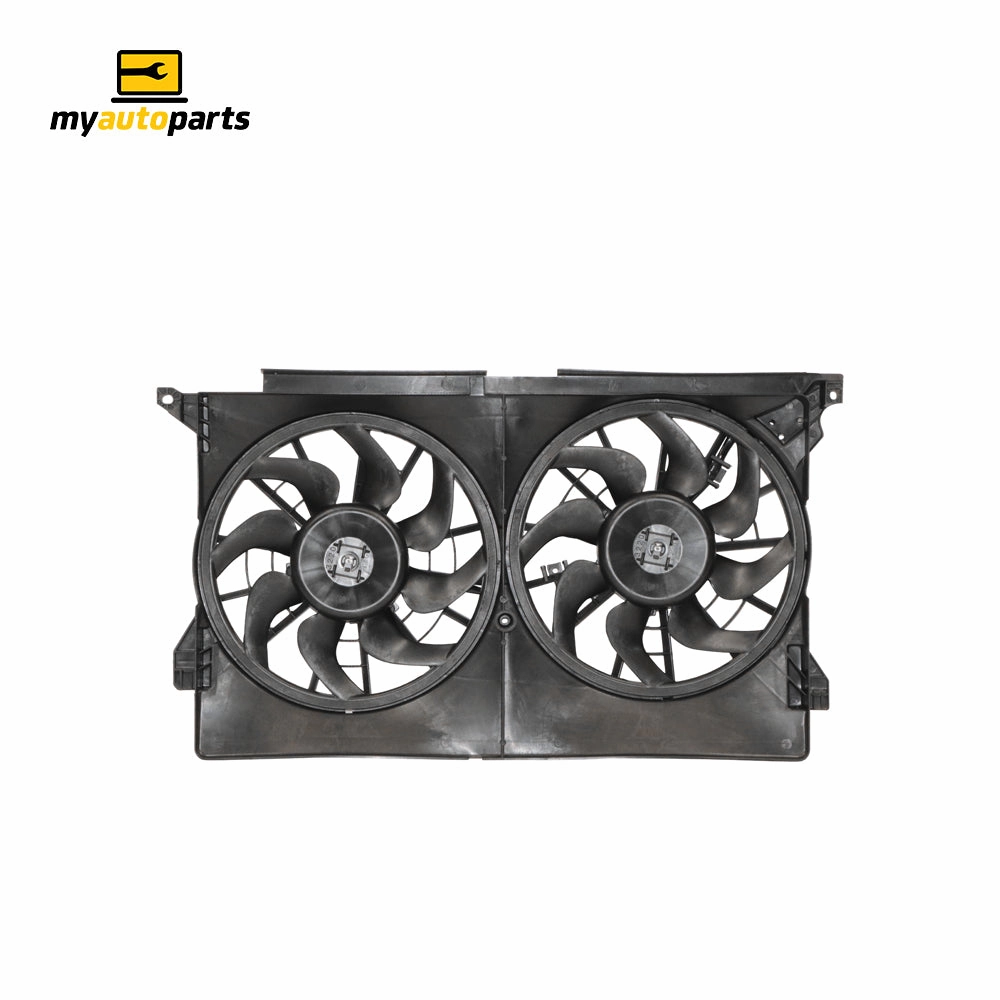 12 v Radiator Fan Assembly Aftermarket Suits Ford Falcon DF/DL/EF/EL/XH 1994 to 1999 4 Pin Plug