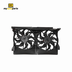 12 v Radiator Fan Assembly Aftermarket Suits Ford Falcon DF/DL/EF/EL/XH 1994 to 1999 4 Pin Plug