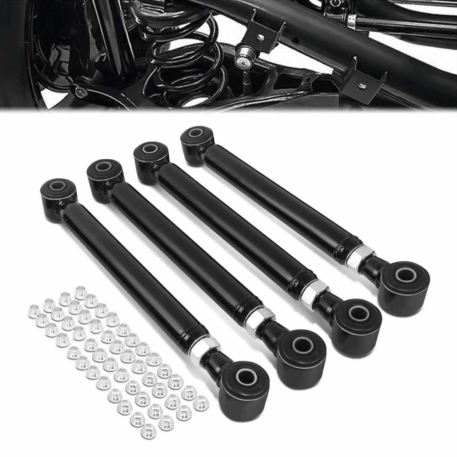 1-6 in. Lift Upper and Lower Control Arms <br>94-08 Dodge Ram 1500, 94-09 2500